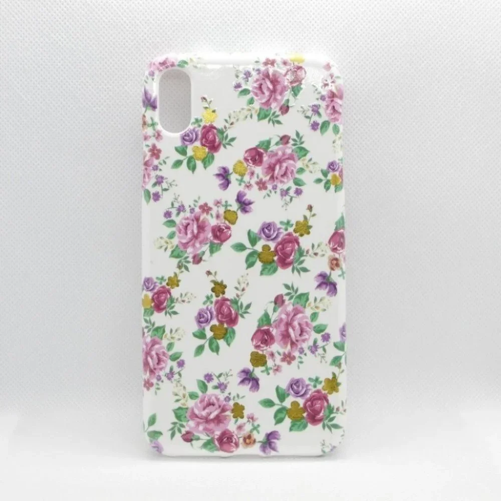 NEW iPhone XS Max tpu gold stamp case